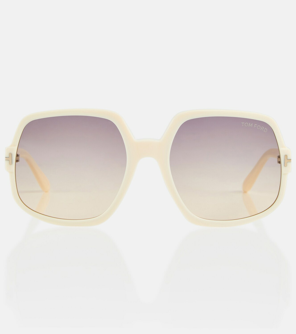 Tom Ford Delphine Sunglasses Tom Ford FT 0992 Delphine-02 - 01B Shiny Black | Sunglasses  main image 3
