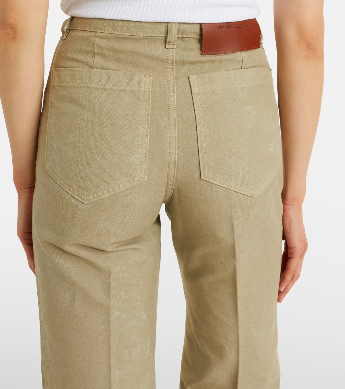 Victoria Beckham Alina high-rise wide-leg jeans