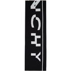 Givenchy Black Football Scarf