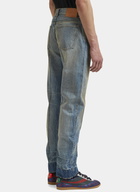 Gucci Distressed Stone Washed Jeans