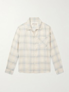 Remi Relief - Viera Checked Wool-Blend Flannel Shirt - White