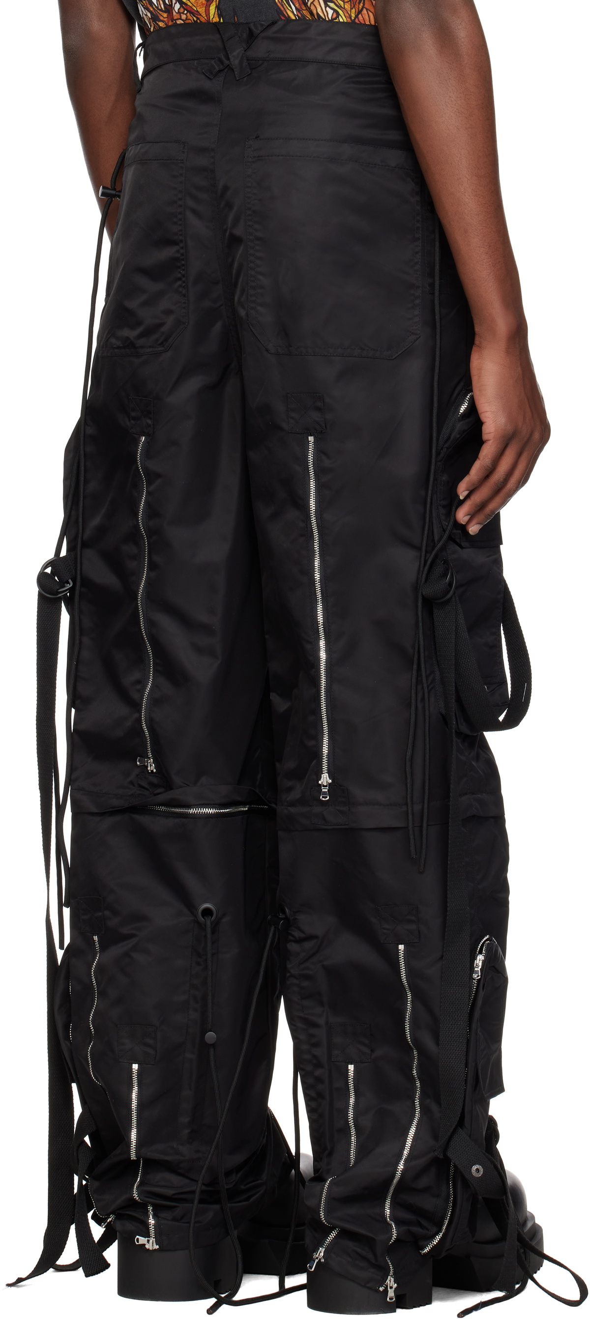 Who Decides War Black String Theory Cargo Pants