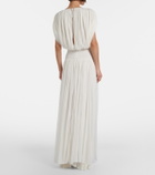 Tove Lyla draped jersey gown