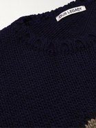 Our Legacy - Popover Intarsia-Knit Sweater - Black