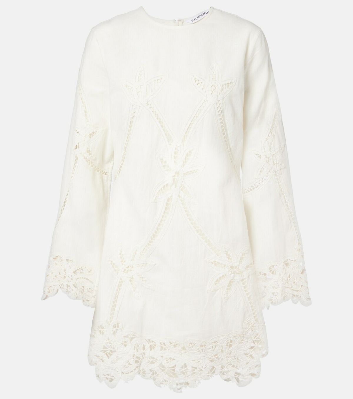 Veronica Beard Amberg cotton and linen minidress