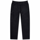 Albam Men's Cord Work Pant in Charcoal