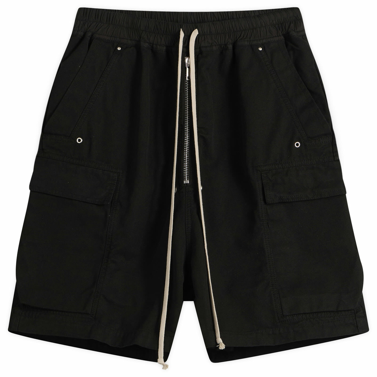 Rick Owens DRKSHDW Men's Cargobela Shorts in Black