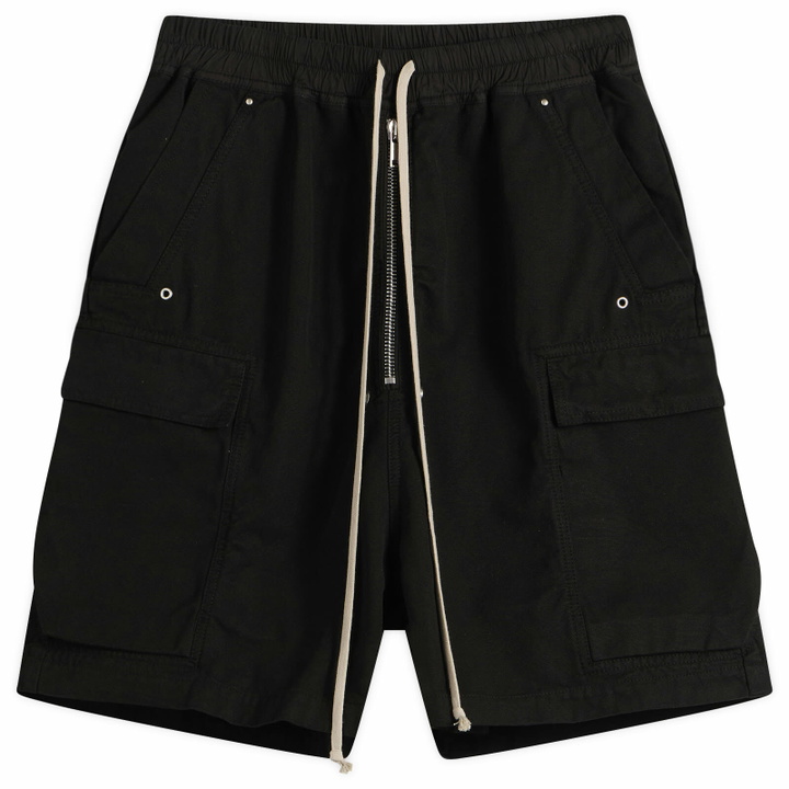 Photo: Rick Owens DRKSHDW Men's Cargobela Shorts in Black