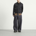 Junya Watanabe MAN Men's Filson Oxford Linen Jacket in Black X Grey