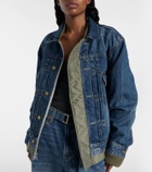 Sacai x Levi's® reversible denim and twill blouson