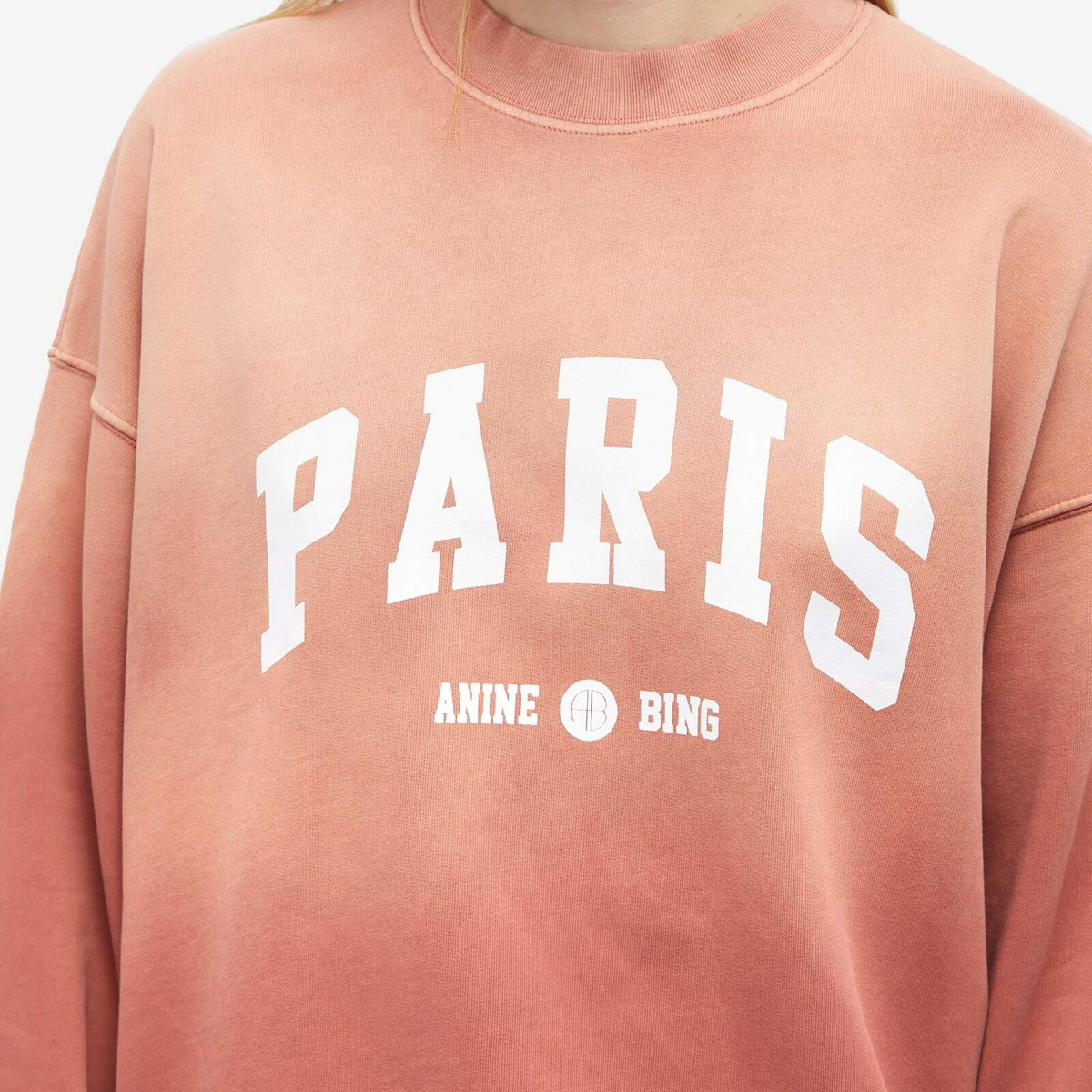 Anine Bing Tyler Sweatshirt - Paris/Heather Grey