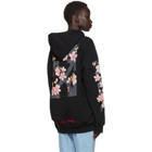 Off-White SSENSE Exclusive Black Diagonal Cherry Hoodie