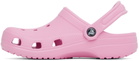 Crocs Pink Classic Clogs