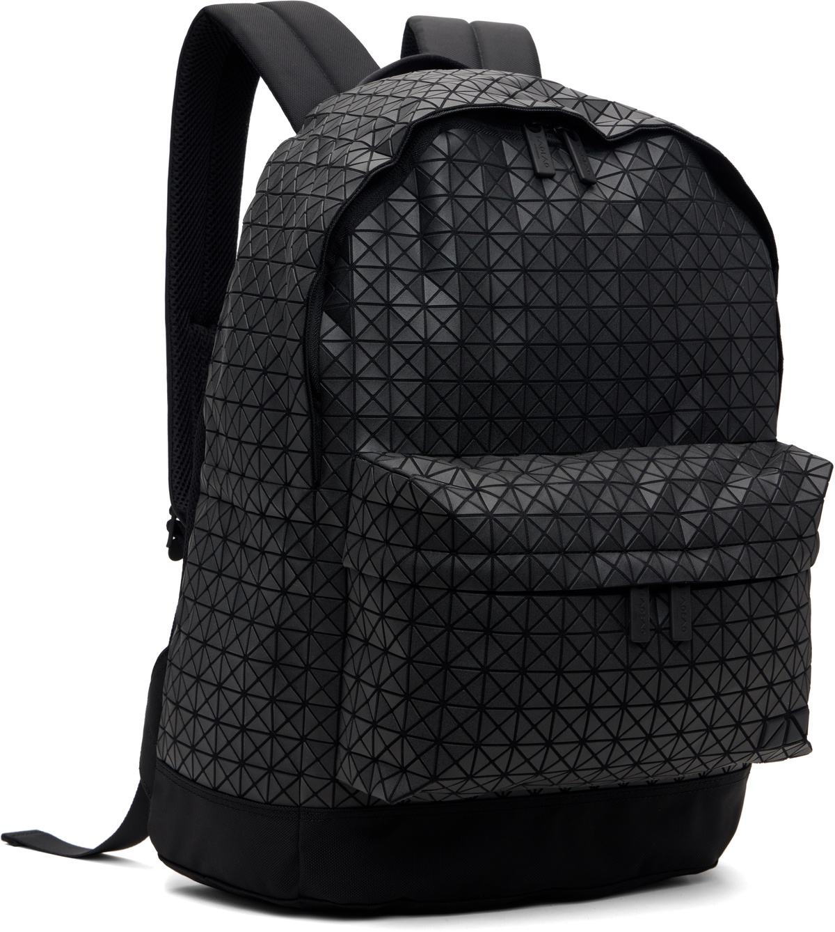 BAO BAO ISSEY MIYAKE ブラック リュック　デイパック BAO BAO ISSEY MIYAKE Black Daypack Backpack Bao Bao Issey Miyake