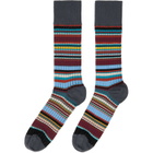 Paul Smith Three-Pack Multicolor Stripe Mix Socks
