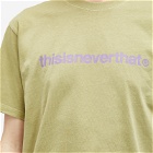 thisisneverthat Men's T-Logo T-Shirt in Moss
