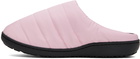 SUBU Pink Quilted Slippers