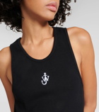 JW Anderson Anchor cotton jersey tank top