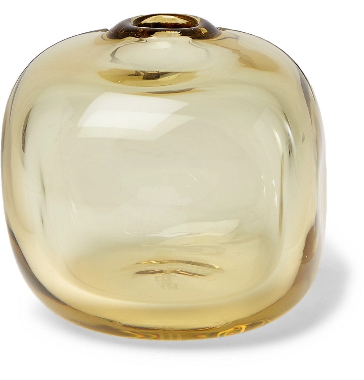 Photo: Japan Best - Sugahara Glass Vase - Yellow