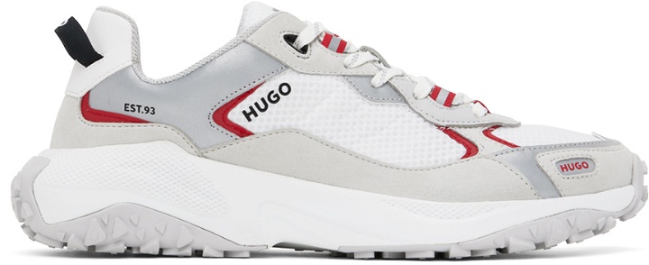 Photo: Hugo White Paneled Sneakers