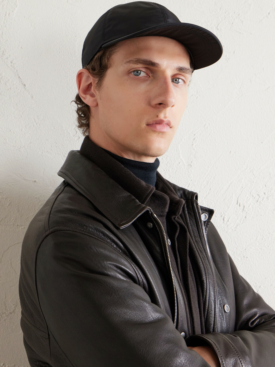 Canali - Logo-Appliquéd Shell Cap - Black