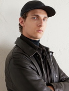 Canali - Logo-Appliquéd Shell Cap - Black