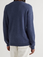 Ralph Lauren Purple label - Textured Linen and Cashmere-Blend Sweater - Blue