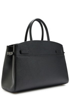 Demellier The Hudson Midi Grained Leather top Handle bag - Black - One Size