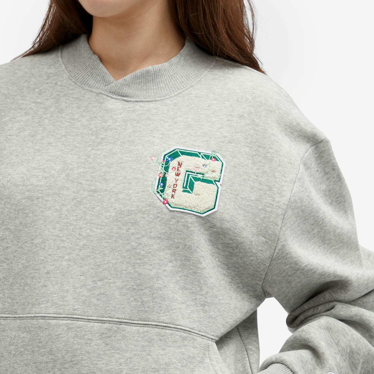 Champion Women's x Guizio Sweatshirt in Oxford Grey