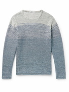 Inis Meáin - Ombré Linen Sweater - Blue