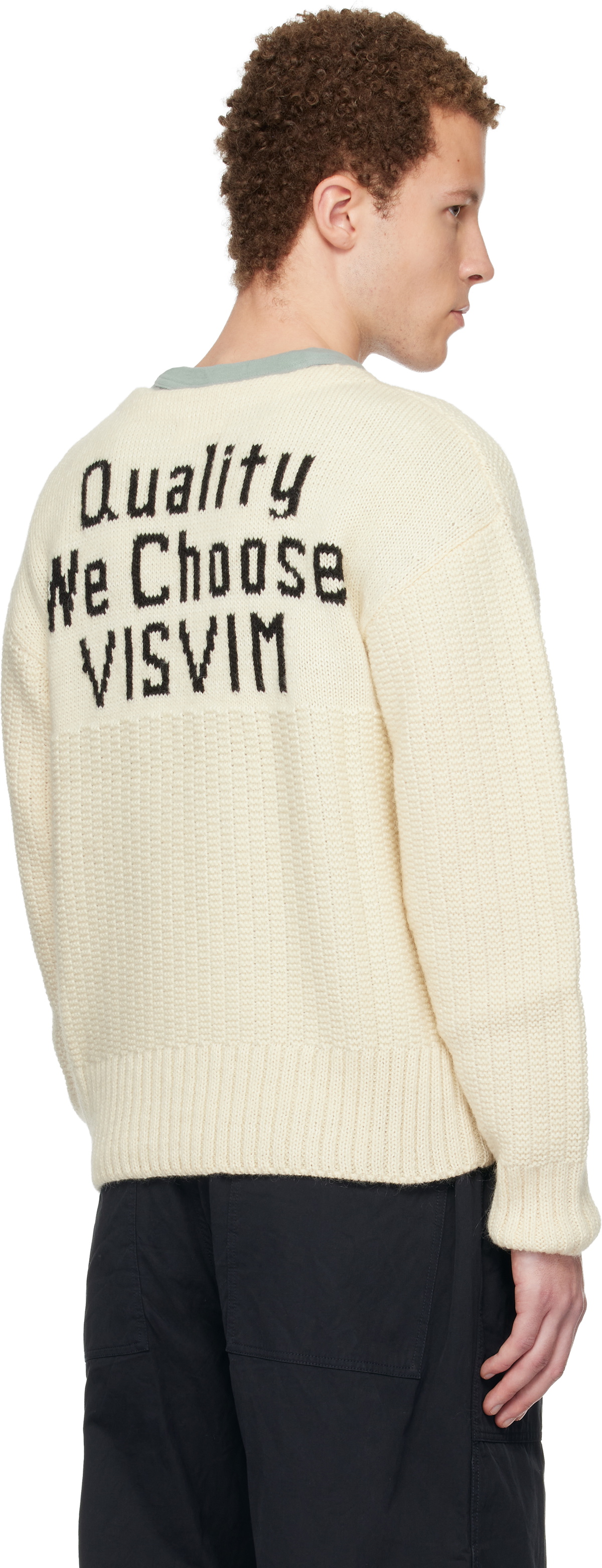 visvim Off-White Knit Sweater