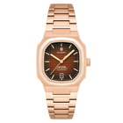 Duxot Colmar Automatic Brown Dial Mens Watch DX-2069-55
