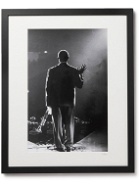 Sonic Editions - Framed 1965 Louis Armstrong Waving to a Crowd Print, 16&quot; x 20&quot;