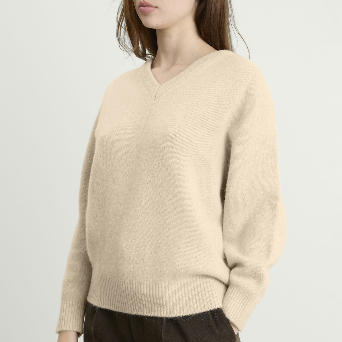 Nothing Written Women's Pound Alpaca Sweater in Oatmeal