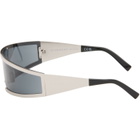 Givenchy Silver Square Sunglasses