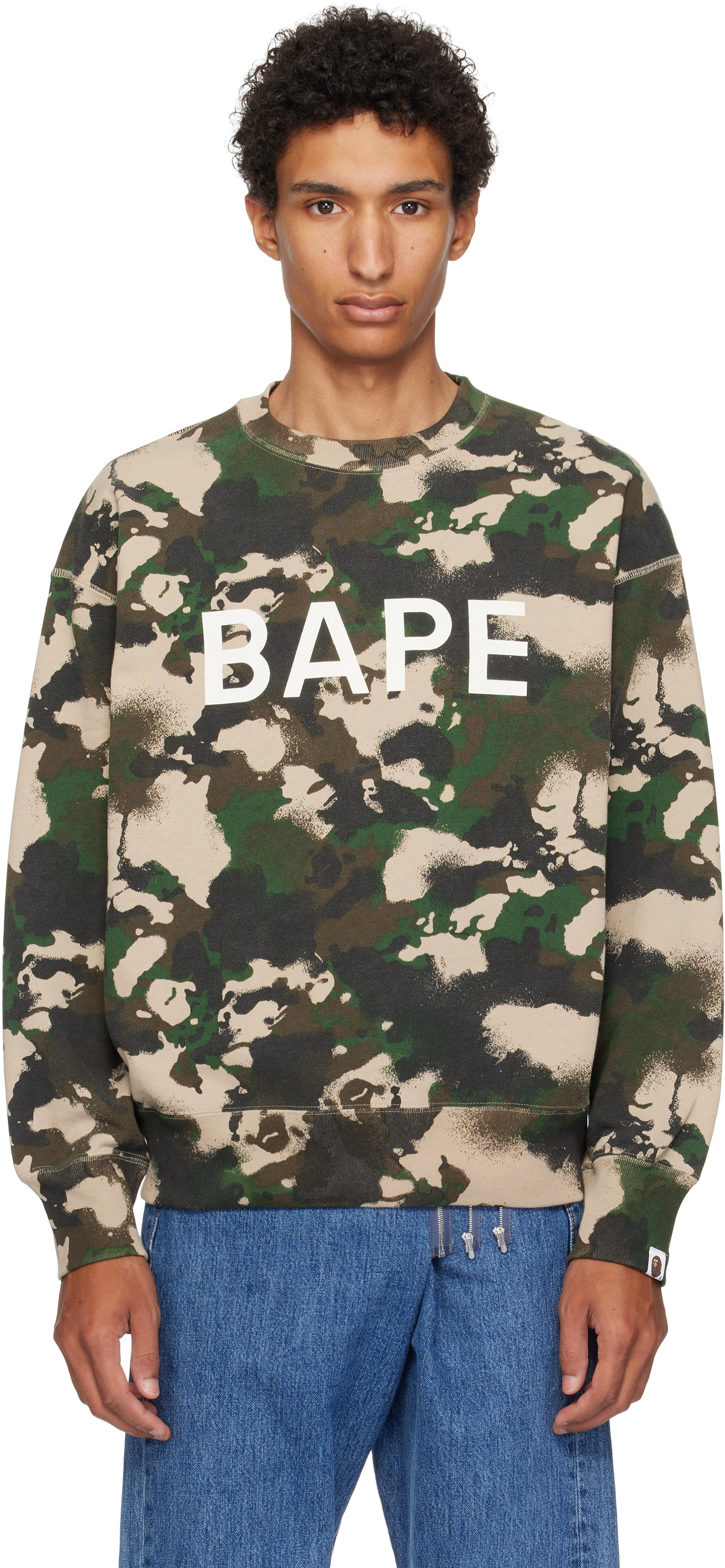 トップス ABC CAMO BY BATHING APE CREWNECK SWEAT A BATHING APE｜ABC CAMO BY BATHING APE CREWNECK SWEAT