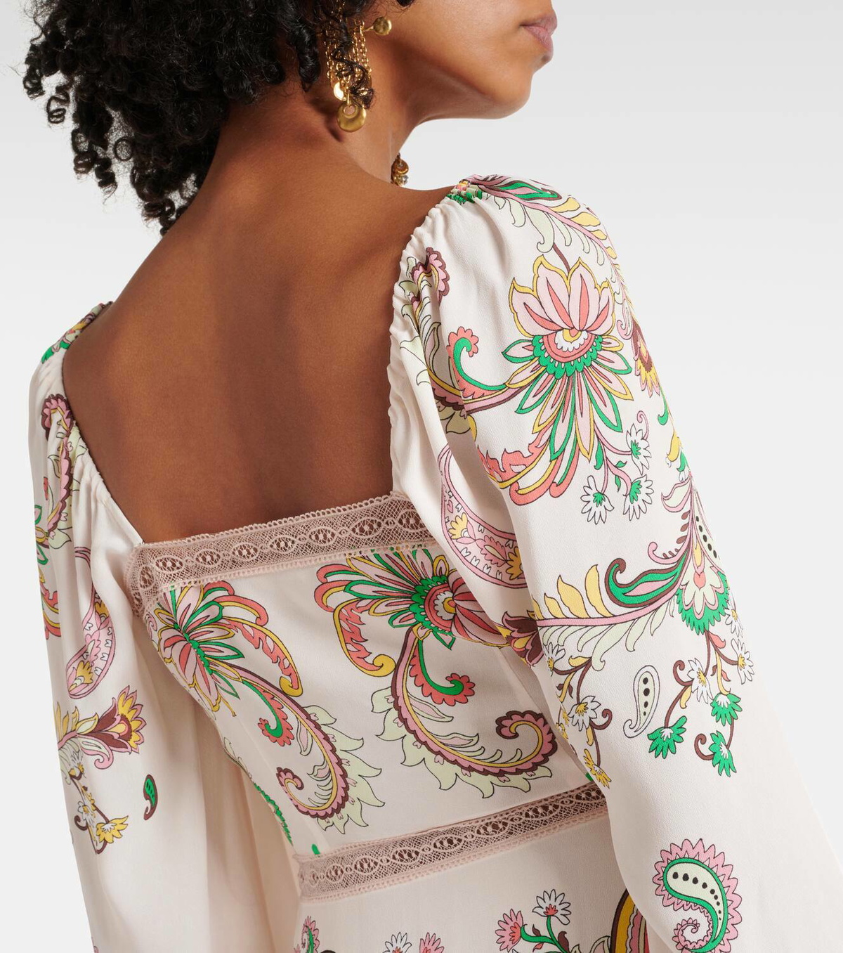 Etro Printed midi dress Etro