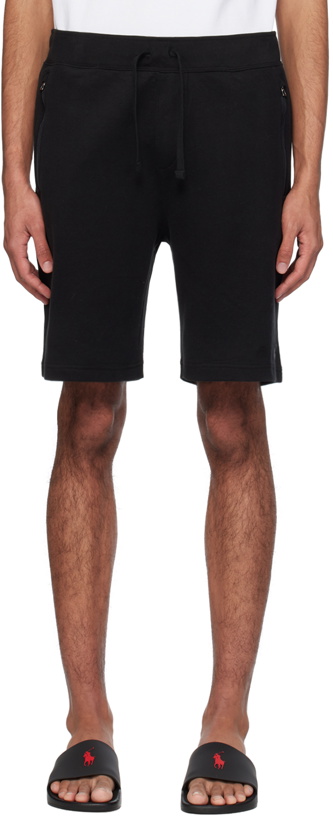 Photo: Polo Ralph Lauren Black Drawstring Shorts