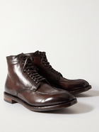 OFFICINE CREATIVE - Temple Leather Boots - Brown