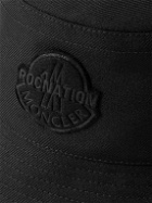 Moncler Genius - Roc Nation by Jay-Z Logo-Appliquéd Twill Bucket Hat - Black