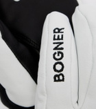 Bogner Dana quilted leather ski gloves