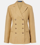 Polo Ralph Lauren Double-breasted linen blazer