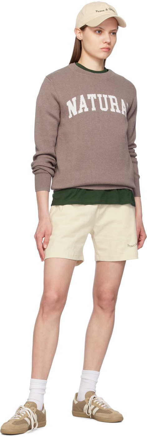 Museum of Peace & Quiet Brown 'Natural' Sweater