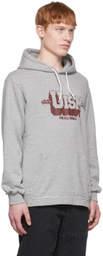 Undercoverism Grey Cotton Hoodie