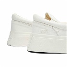 East Pacific Trade Men's Slip On Canvas Sneakers in White