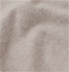Saman Amel - Slim-Fit Cotton Polo Shirt - Brown