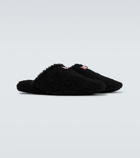 Thom Browne - Shearling slippers
