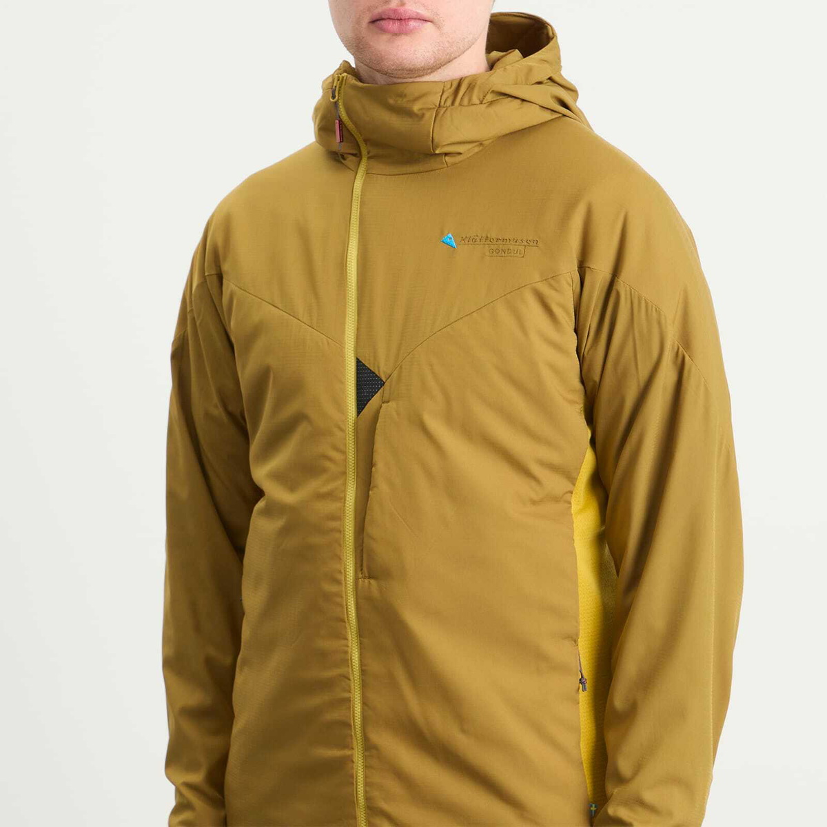 Klättermusen Men's Gondul Hooded Jacket in Juniper Green