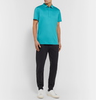 Zimmerli - Slim-Fit Sea Island Cotton-Jersey Polo Shirt - Blue