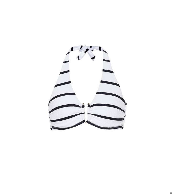 Photo: Heidi Klein Core striped bikini top